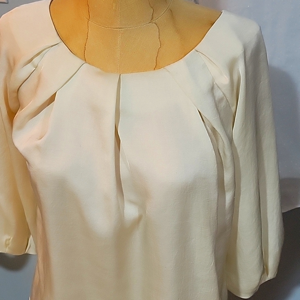 Talbots silk like Top